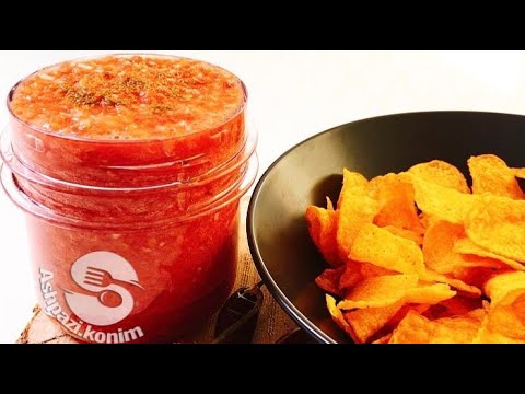 طرزتهیه سس سالسا تند و خوشمزه به روش مکزیکی  سس