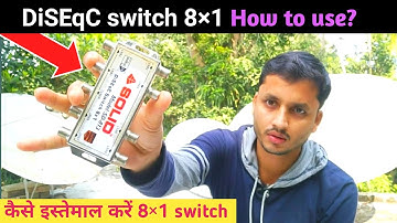 How to use DiSEqC switch on DD FreeDish with multiple satellite?