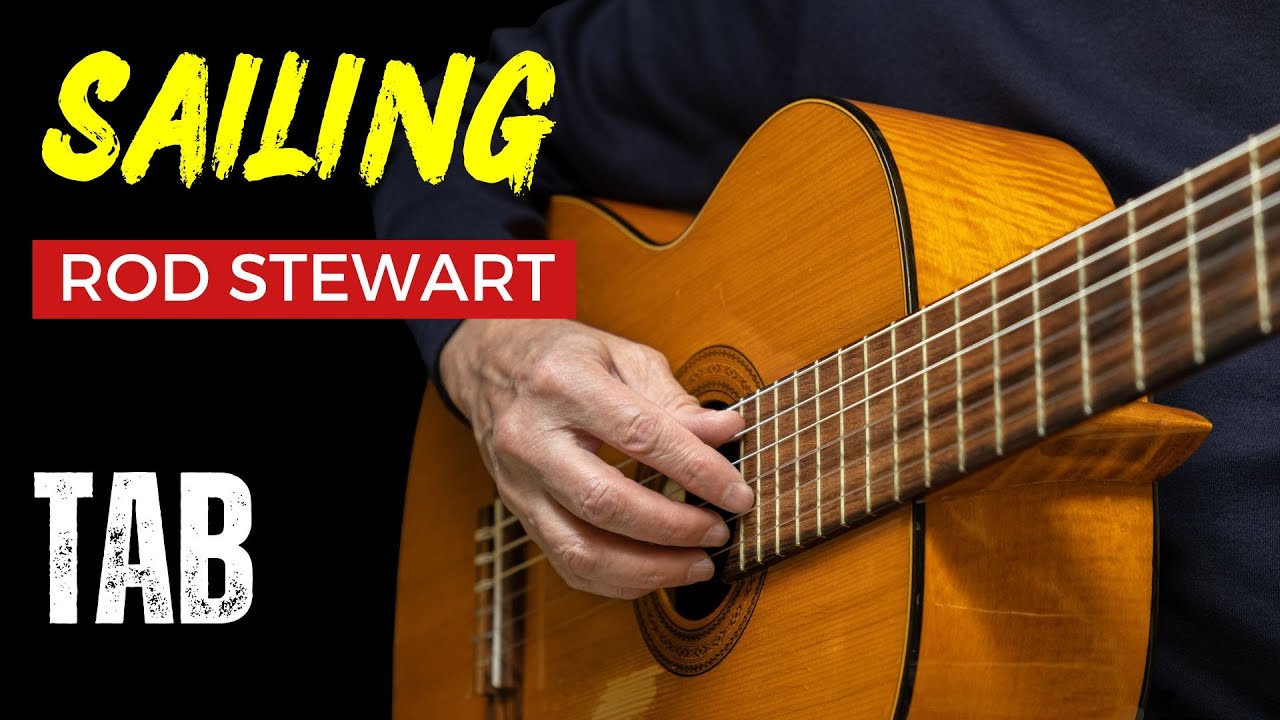 Sailing - Rod Stewart | EASY Fingerstyle Guitar Lessons TAB - YouTube