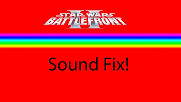SWBF2 Sound Fix