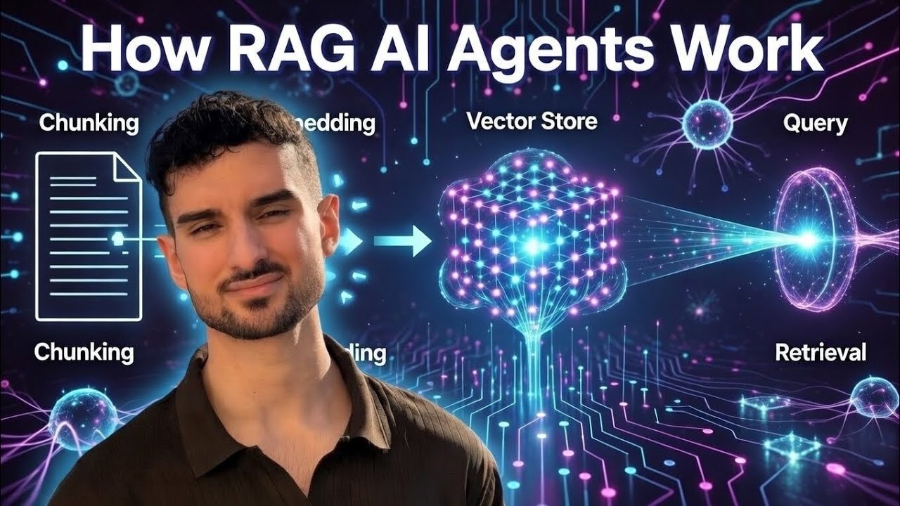 How does a RAG AI agent work? High level explanation - YouTube