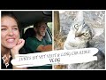 LUNA'S 1ST VET VISIT & LONG CAR RIDES | VLOG