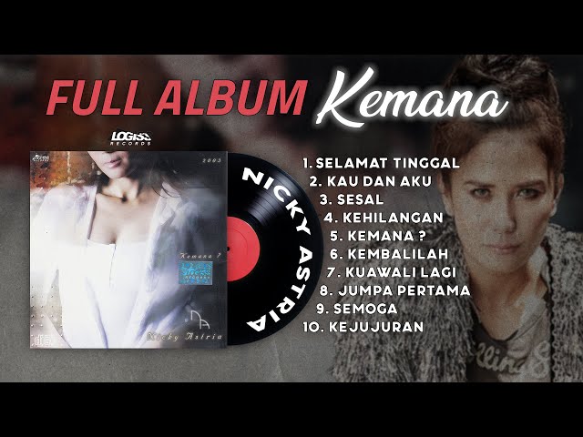 PLAYLIST - FULL ALBUM KEMANA - NICKY ASTRIA class=