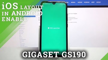 iOS Launcher on Android – GIGASET GS190 and Apple Layout