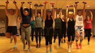 “BLINDING LIGHTS” by The Weeknd - Dance Fitness Workout with Free Weights Valeoclub