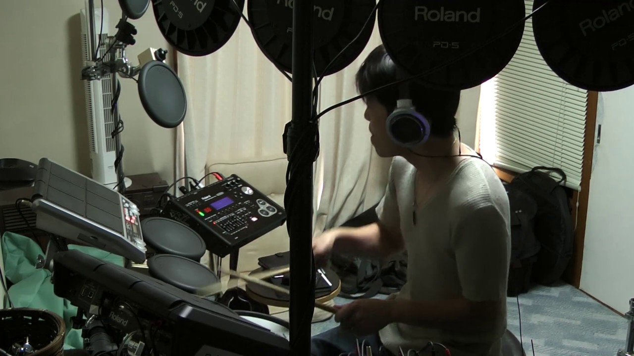 Hot Gossip - Break Me into Little Pieces　drum cover