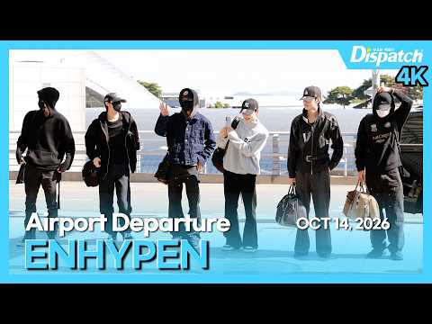 ENHYPEN, Incheon International Airport DEPARTURE
