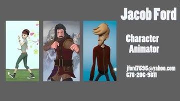 Jacob Ford Animation Demo Reel July 2015