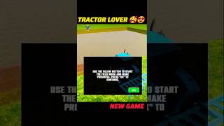 new tractor game for tractor lover 🥰😍🚜#viral #shorts #newgame #tractorgame