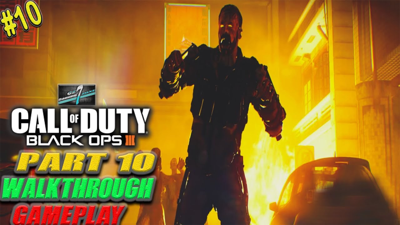 Call Of Duty Black Ops 3 Nightmares Walkthrough Part 10 Lotus Towers || PC Gameplay Full HD 60FPS