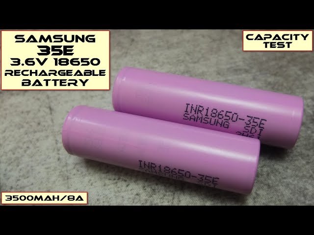 Test of Samsung INR18650-32E 3200mAh (Cyan)