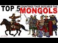 Top Five Countries that Defeated the Mongols