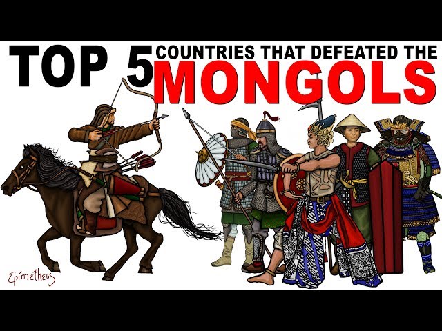 Top Five Countries that Defeated the Mongols