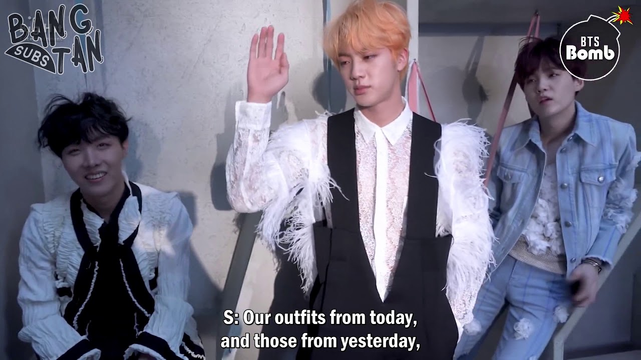 [ENG] 180919 [BANGTAN BOMB] Behind story at morning of MUSIC BANK day ...