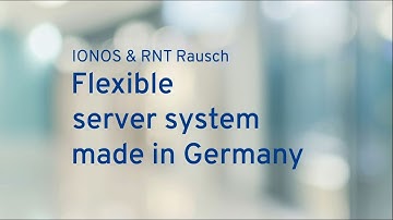 Flexible server system made in germany