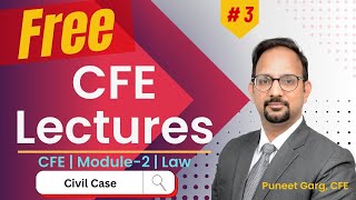 CFE Free Lectures | Ep.3 #cfe #certifiedfraudexaminer #acfe