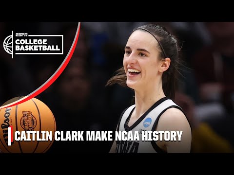 Caitlin Clark posts FIRST EVER 40-point triple-double in NCAA Basketball Tournament HISTORY