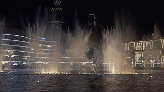 Baby Shark do do... at Dubai Fountain Show