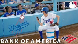 LA Dodgers Ball Girl - Bank of America Ad