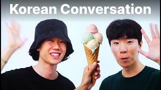 Korean Conversation Practice Lets Talk About Ice Cream