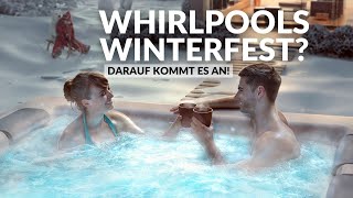 Sind Outdoor Whirlpools winterfest? Darauf kommt es an!  |  SPA Deluxe GmbH