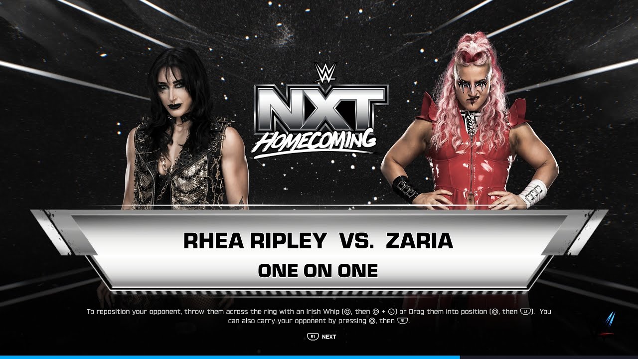 Zaria Rhea Ripley WWE 2K26 GAMEPLAY Rhea Ripley VS Zaria Dream Match 🔥🔥🔥🔥 #wwe2k26 #mami ...