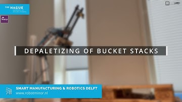 Automated Depalletizing of Bucket Stacks - UR10 and Computer Vision