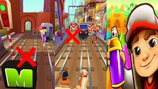 Subway Surfers Run Without Collect Anything Who Is The Winner Jake Or Tricky ?
