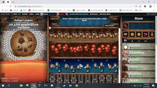 Talking about my Cookie Clicker saves and mods screenshot 2