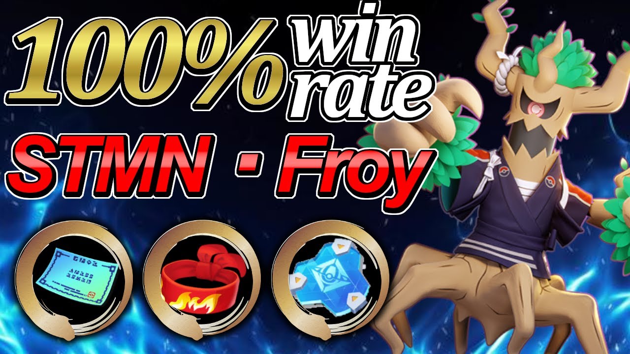 勝率100 世界ランキング3位 Stmn Froy オーロット ポケモンユナイト 丨pokemon Unite Trevenant Best ランキングまとめ速報