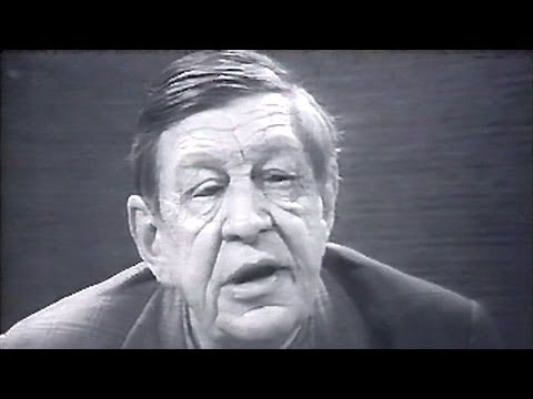 WH Auden recites "Doggerel by a Senior Citizen" 1969