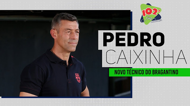PRIMEIRA ENTREVISTA DE PEDRO CAIXINHA COMO TREINADOR DO RED BULL BRAGANTINO