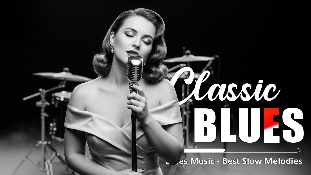 Classic Slow Blues 🎶 Dark and Elegant Blues Music to Escape To Vol.3