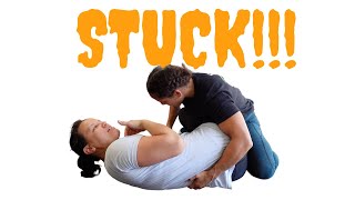 How Do I Prevent Getting Stuck When Trying for Leg Locks?