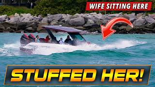 Never Sit Here At Haulover Inlet Haulover Boats Wavy Boats