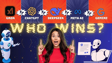 AI Battle Royale! ChatGPT vs Gemini vs Claude vs Perplexity vs DeepSeek vs Grok – Who Wins?