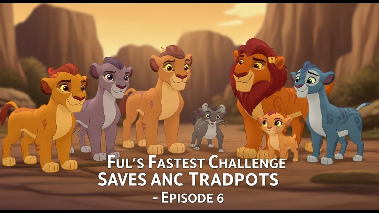 Fuli’s Fastest Challenge – The Lion Guard Saves the Trapped Animals | Episode 6