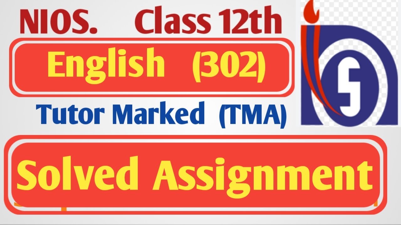 tutor marked assignment english 302