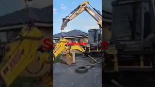 assemble backhoe arm#backhoeloader #backhoe #buldoexcavator #assembly#excavator