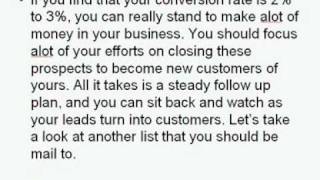 3 Types Of Mailing Lists To Mail To