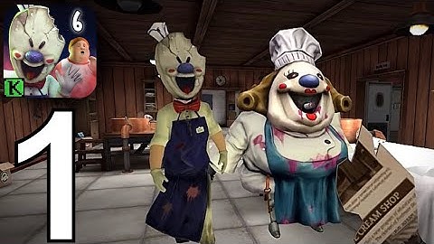 Ice Scream Chapter 6 - Gameplay Walkthrough Part 1 - Tutorial & Ending (iOS,Android)