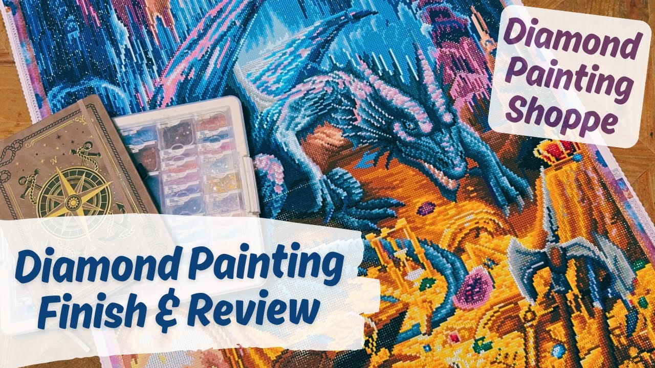 Стоит ли оно того? Опубликуйте обзор картины «Пещерный дракон» от Diamond Painting Shoppe — «Хоро...