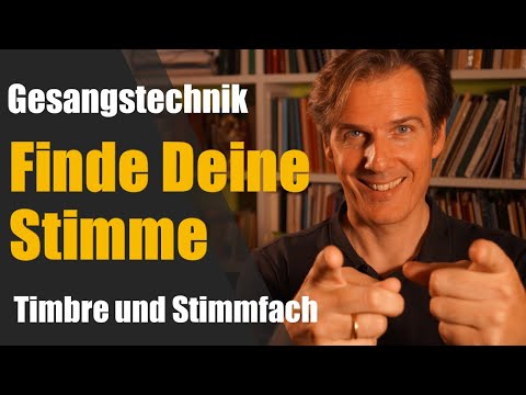 Video: So Bestimmen Sie Das Timbre Einer Stimme