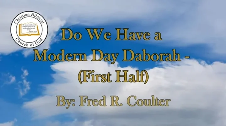 Truth of God - Do We Have a Modern Day Deborah? - ...
