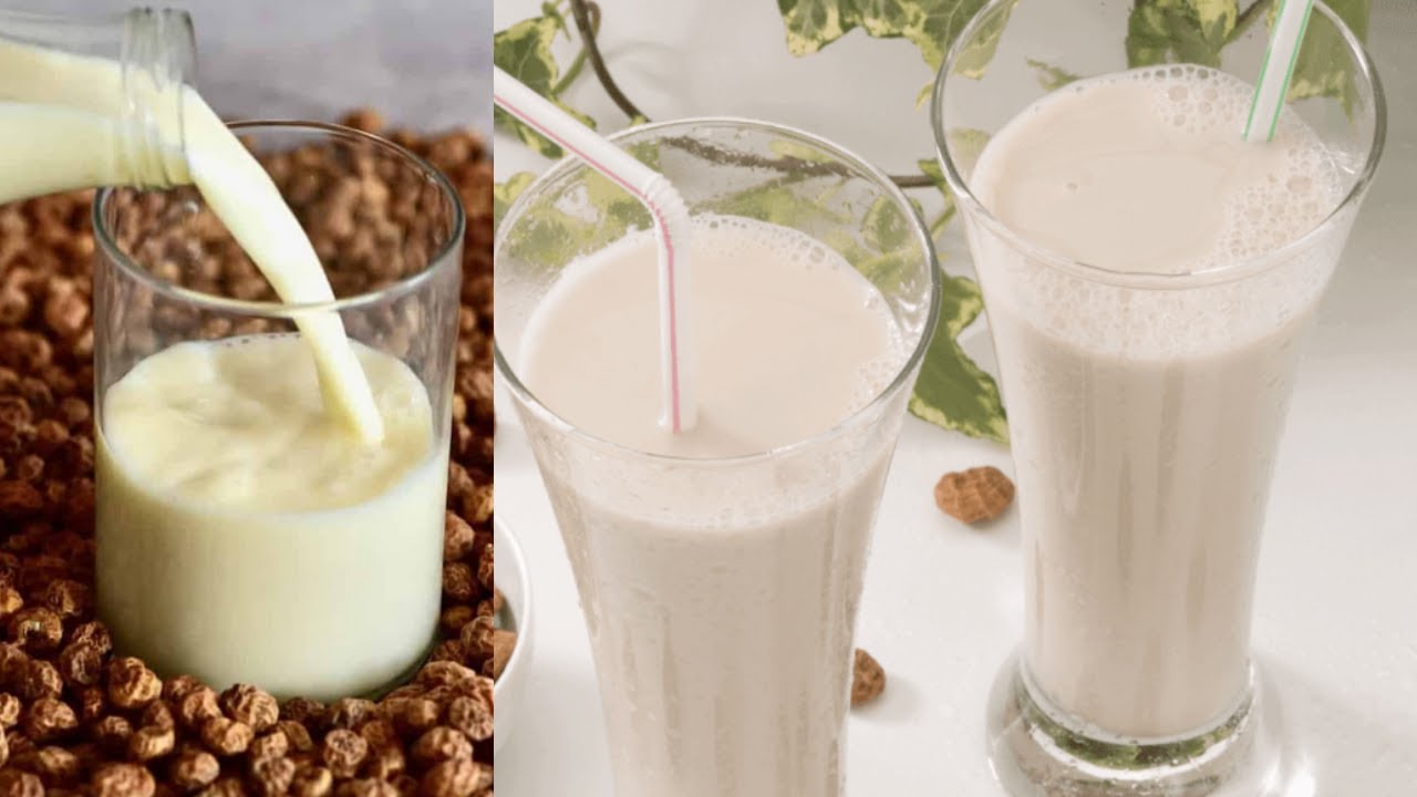 Easy steps to make multiple fruit Tiger Nut Juice with Coconut, Apple