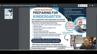 Kindergarten Orientation 4 Step Registration 1.17.24