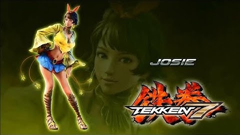Tekken 7 Josie Rizal Move List