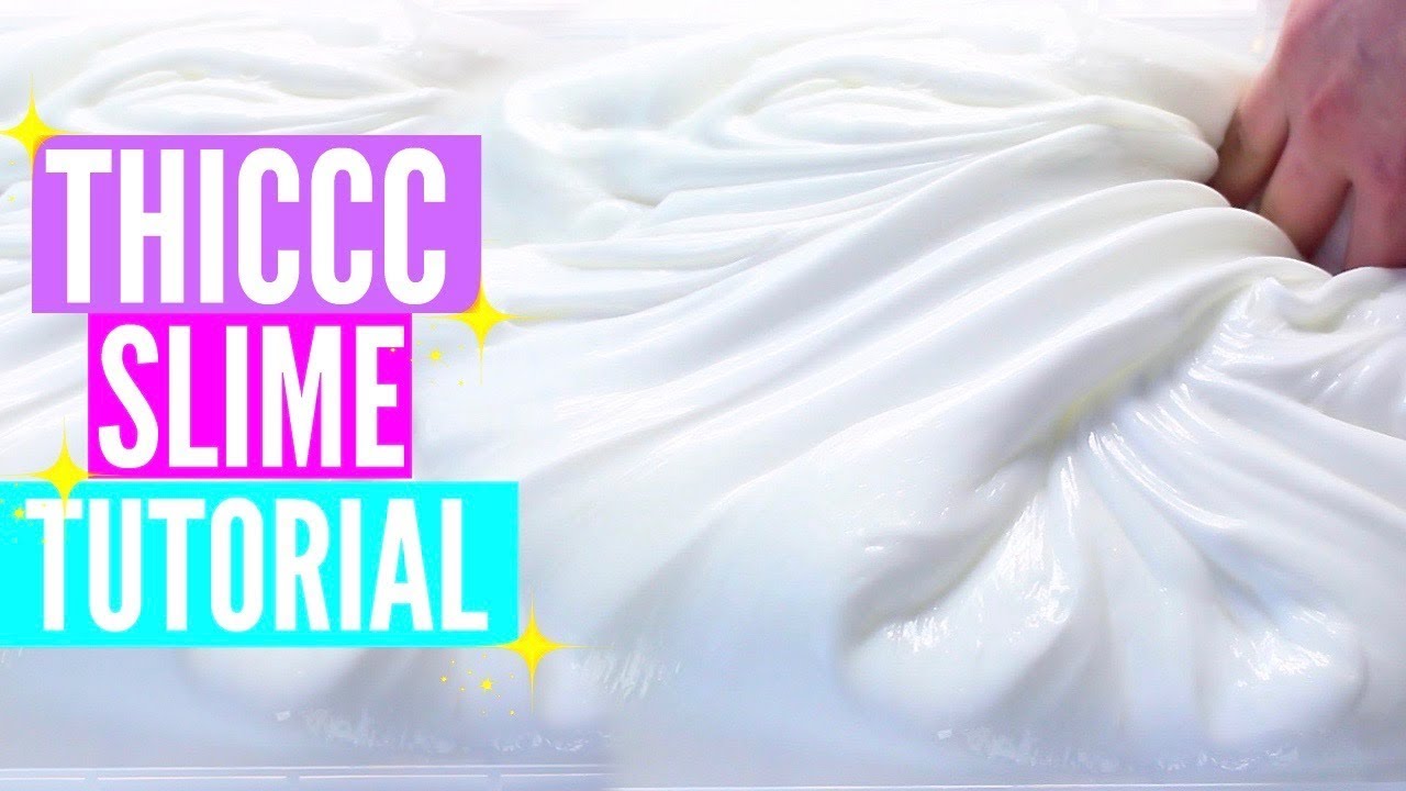 picture How To Make Slime Thicker diy giant thicc cereal milk slime tutorial asmr how to make thick clicky glossy cereal milk slime