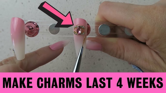How to DIY 3D Nail Charms, Nail Hack 3D nail charms