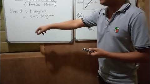 Rectilinear Kinematics, Part 3- Erratic Motion (Dynamics of Rigid Bodies)- English/Tagalog